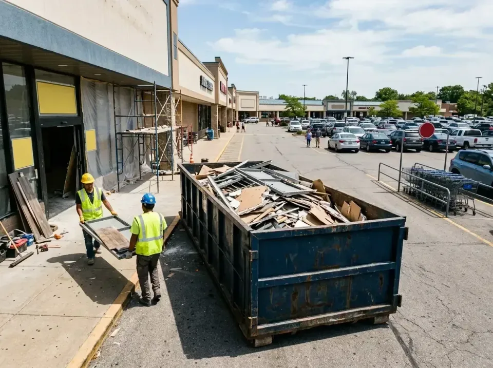 retail-store-renovation-debris-003 — frequently asked questions, Roll-off Dumpster Rentals in Big Lake, MN